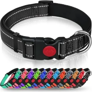 COLLAR NYLON REFLECTANTE PERROS MINI TOY