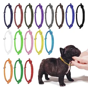 16 COLLARES DE IDENTIFICACIÓN PARA CACHORROS