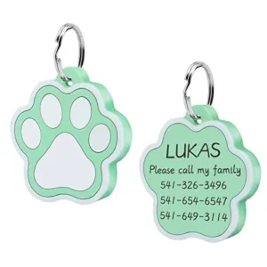 2 CHAPAS PERRO SILENCIOSAS DE SILICONA
