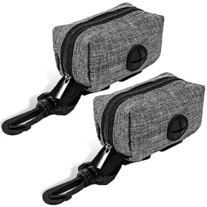 2 DISPENSADORES DE BOLSAS DE CACA CON CREMALLERA