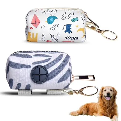 2 DISPENSADORES DE TELA PARA BOLSAS CACA PERRO