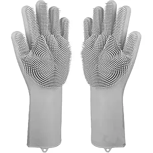 2 Par de Guantes de Limpieza para Perros, Guantes