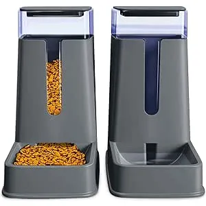 2 paquetes de comedero y bebedero automático para