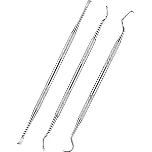 3 Piezas de Raspador y Raspador de Dientes Dentale