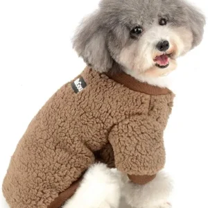 ABRIGO DE FORRO POLAR PARA CACHORROS Y CHIHUAHUAS