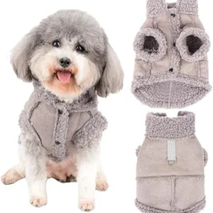 ABRIGO POLAR PARA PERRO PEQUEÑO CACHORRO