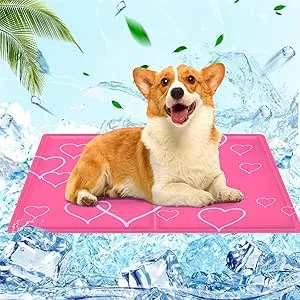 AHYDFSR Alfombra Refrescante para Perros Gatos, Ma