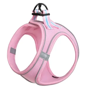 ARNÉS ROSA MASCOTA PEQUEÑA 2XS