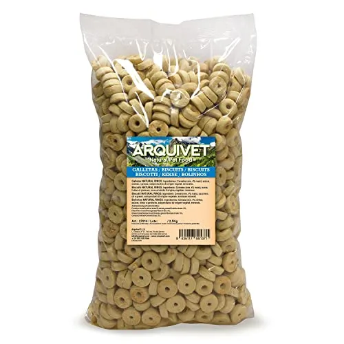 ARQUIVET Galletas para Perros Natural Rings 2,5 kg