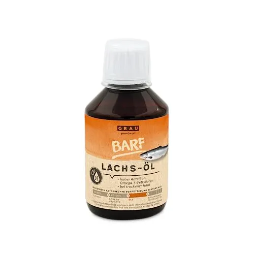 Aceite de salmón, con Importantes ácidos grasos Omega 3 y Omega 6, favorece la Piel y el Pelo