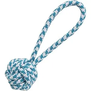 Arquivet Nudo con Tirador Azul 20 cm para Perros -