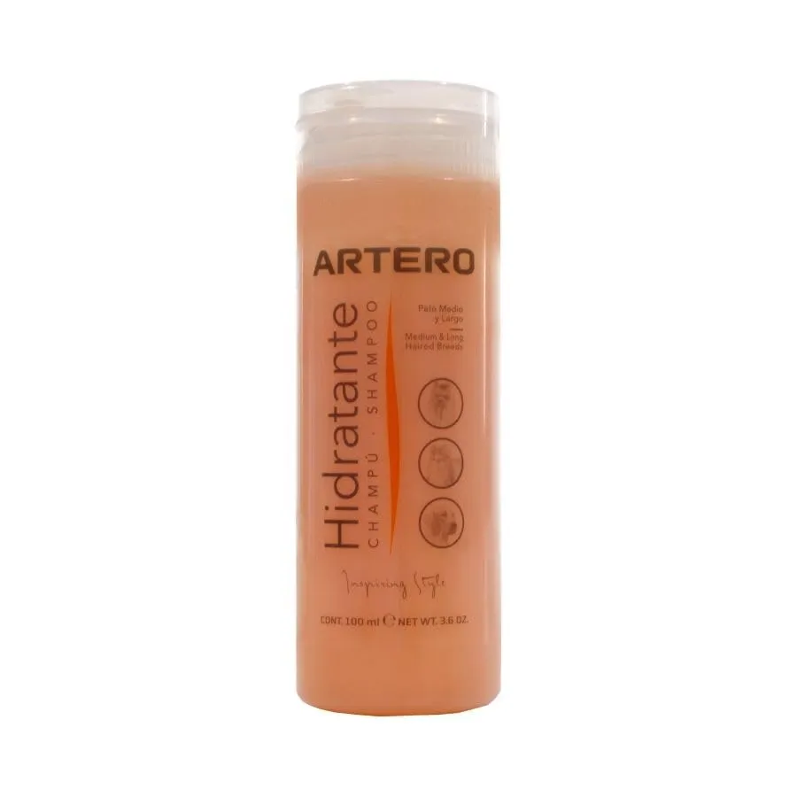 Artero Hidratante Champú para Perros Aporta Gran hidratación para Perro de Pelo Largo - 100 ml