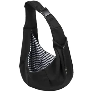 BANDOLERA PARA PERROS PEQUEÑOS - NEGRA