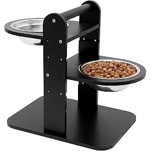 BELLE VOUS Comedero Bebedero Elevados para Perros