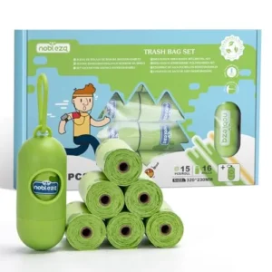 BOLSAS CACA PERRO BIODEGRADABLES CON DISPENSADOR