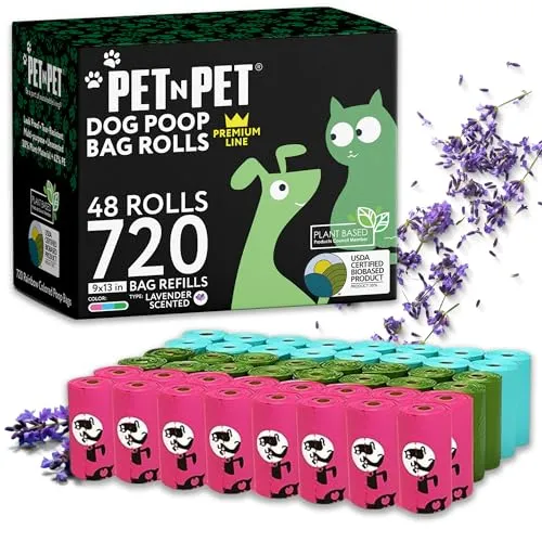 BOLSAS CON AROMA PARA EXCREMENTOS PERRO