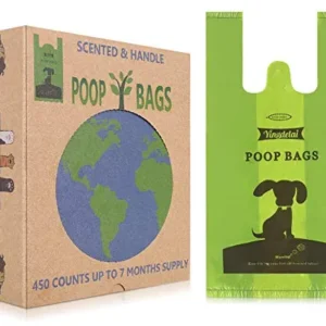 BOLSAS HIGIÉNICAS BIODEGRADABLES CON ASAS PARA PERRO