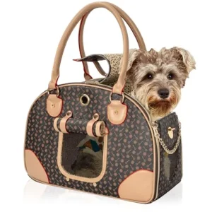 BOLSO VIAJES PERROS DE PIEL SINTÉTICA