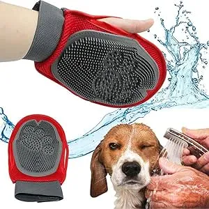 BPS® Guante Masajeador para Mascotas Perros y Gato