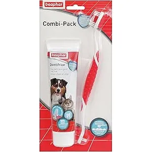 Beaphar - Pasta de dientes para perros (100 g) con