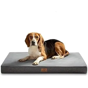Bedsure Cama Perro Ortopédica Grande - Colchón Per