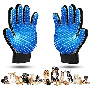 Berlamb - Guantes Quitapelos para Gatos y Perros -