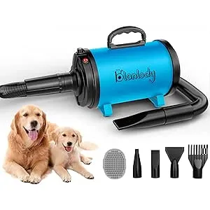 Blanlody Secador de Pelo para Perros Blower Muy si