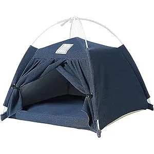 Brawdress Casa de tipi para mascotas, tipi de perr