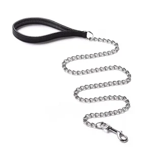 CADENA DE METAL ANTIMORDIDA PERROS PEQUEÑOS