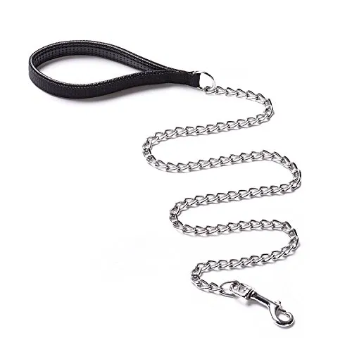 CADENA DE METAL ANTIMORDIDA PERROS PEQUEÑOS