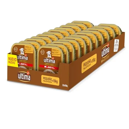 CAJA 22 x 150GRS PATÉ ÚLTIMA FIT PERROS MINI