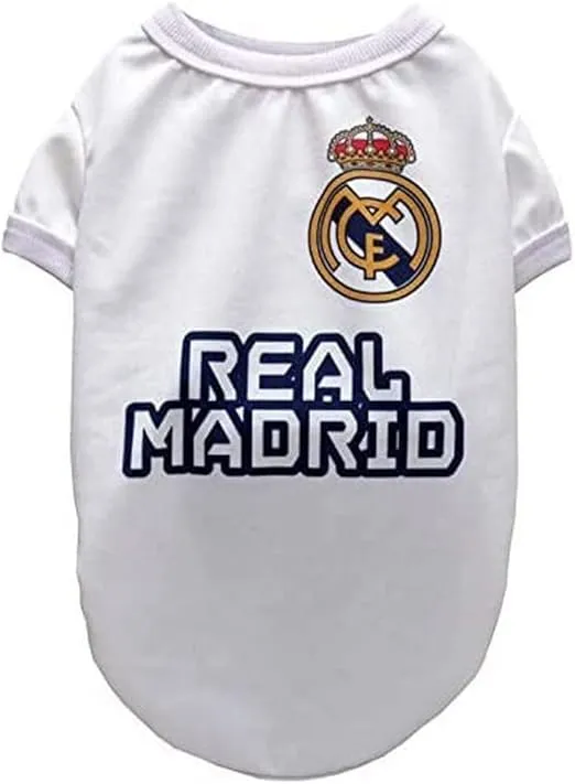 CAMISETA DEL REAL MADRID PARA PERROS XS