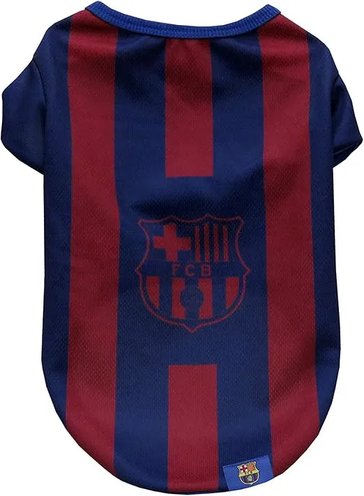 CAMISETA OFICIAL PERRO O GATO TALLA XXS FC BARCELONA