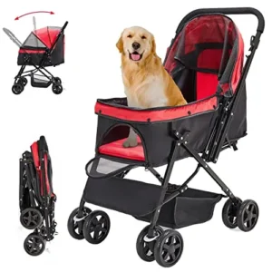 CARRITO DE VIAJE PARA MASCOTAS
