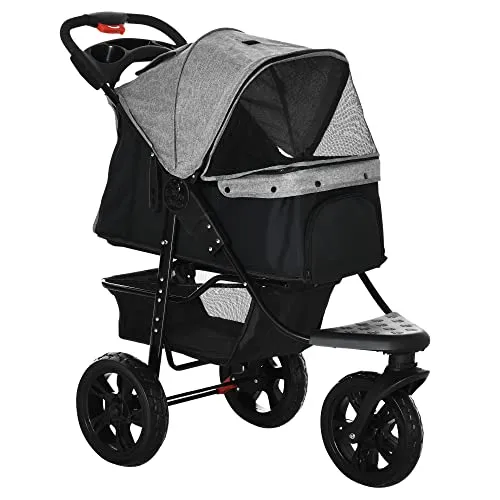 CARRITO PARA PERRO CON 3 RUEDAS