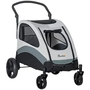 CARRITO PARA PERROS CON VENTANAS