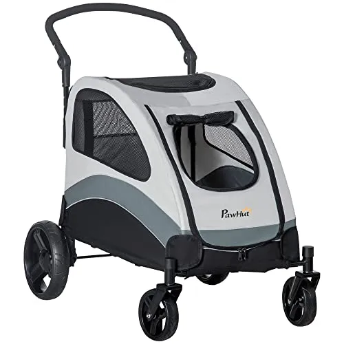 CARRITO PARA PERROS CON VENTANAS