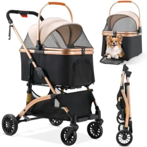 CARRO PARA PERROS 3 EN 1