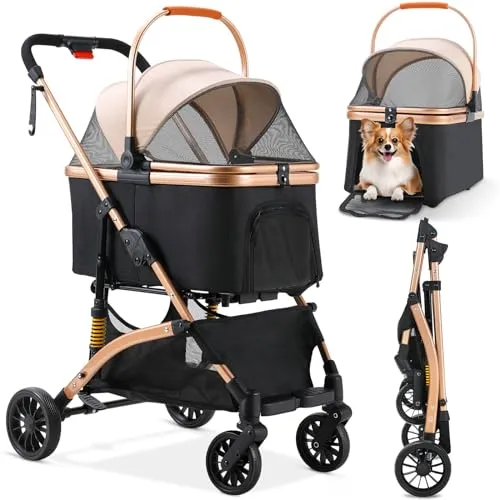 CARRO PARA PERROS 3 EN 1