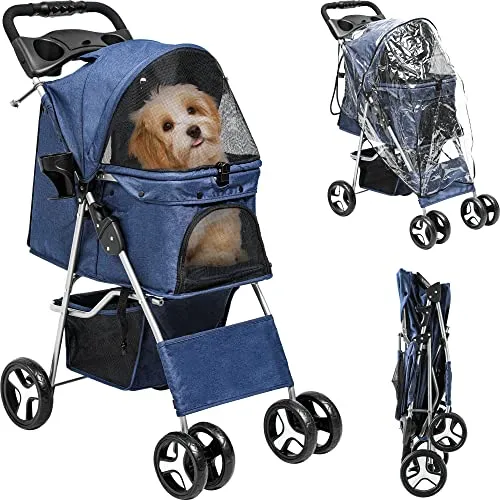 CARRO PERRO PLEGABLE