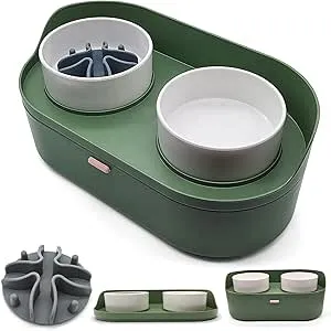 CARVIDREAM® Comedero Perro Elevado, Comedero Gato