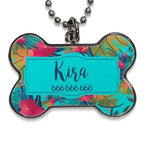 CHAPA DE PERRO PERSONALIZADA CON FOTO O TEXTO