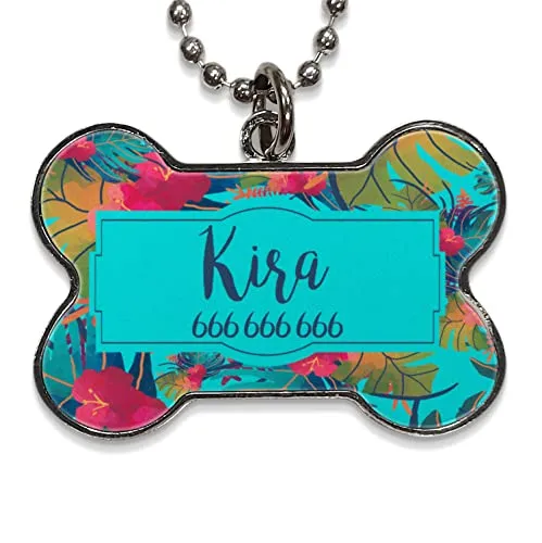 CHAPA DE PERRO PERSONALIZADA CON FOTO O TEXTO