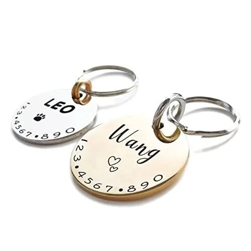 CHAPA IDENTIFICATIVA PERSONALIZADA PERROS Y GATOS