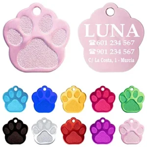 CHAPA PARA PERRO PERSONALIZADA