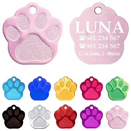 CHAPA PARA PERRO PERSONALIZADA