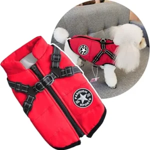 CHAQUETA CÁLIDA PARA PERROS PEQUEÑOS XXS