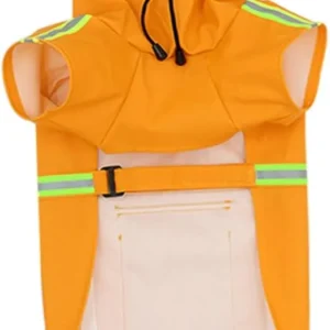CHAQUETA IMPERMEABLE NYLON PARA PERRO CHIHUAHUA