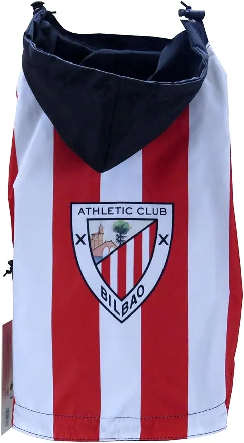 CHUBASQUERO CON CAPUCHA PERRO TALLA XXS - ATHLETIC CLUB BILBAO