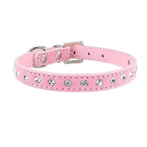 COLLAR ROSA PERROS PEQUEÑOS Y GATOS